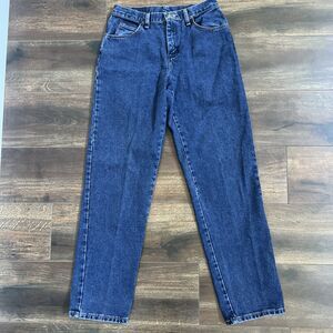 Wrangler Blues Size 8 x 34 Vintage Tapered Relaxed Fit Mom Jeans WB101AD Denim